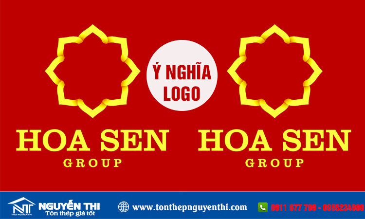 Logo tôn hoa sen