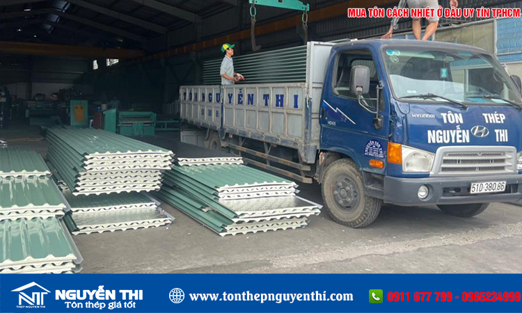 Đặt mua tôn cách nhiệt ở đâu uy tín TPHCM