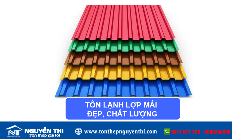 Tôn lạnh lợp mái