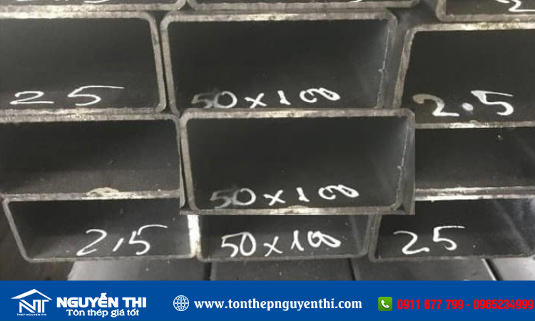 Thép hộp 50x100