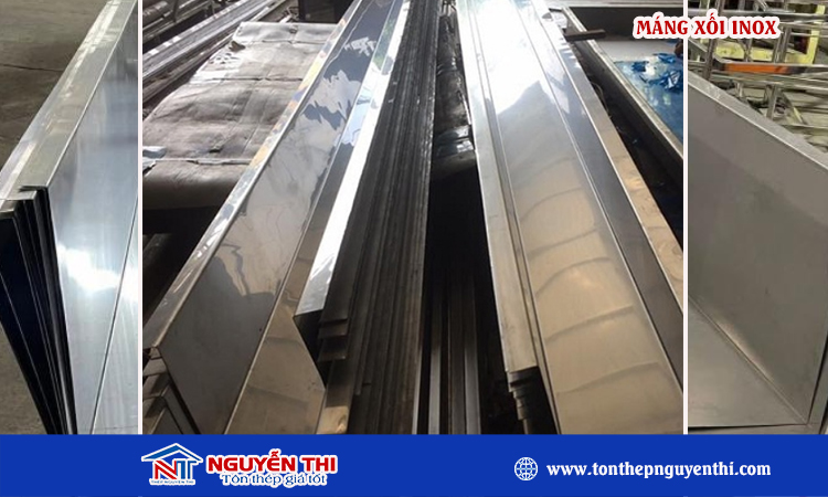 Máng xối inox 304 dày 1mm