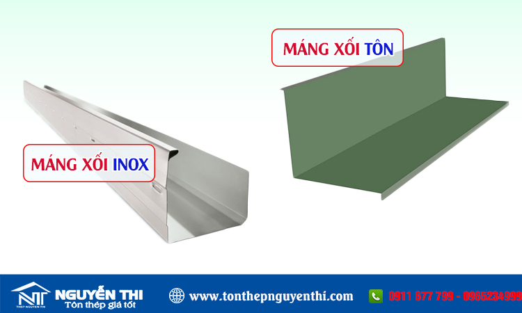 Máng xối inox