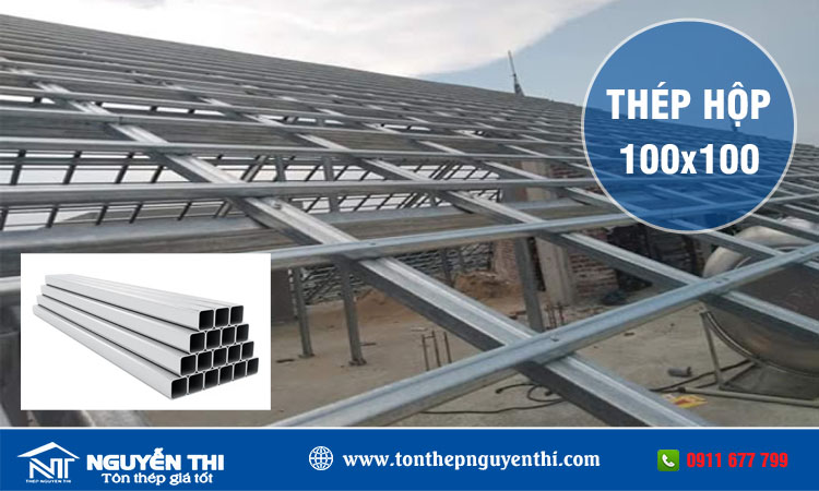 Thép hộp 100x100 