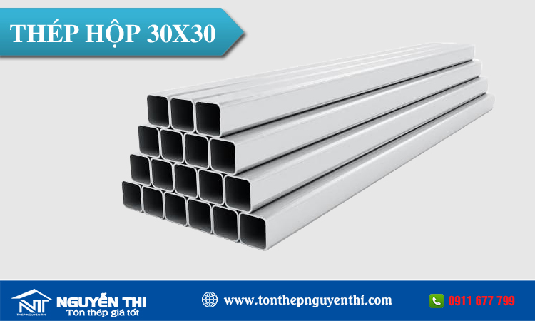 Thép hộp 30x30