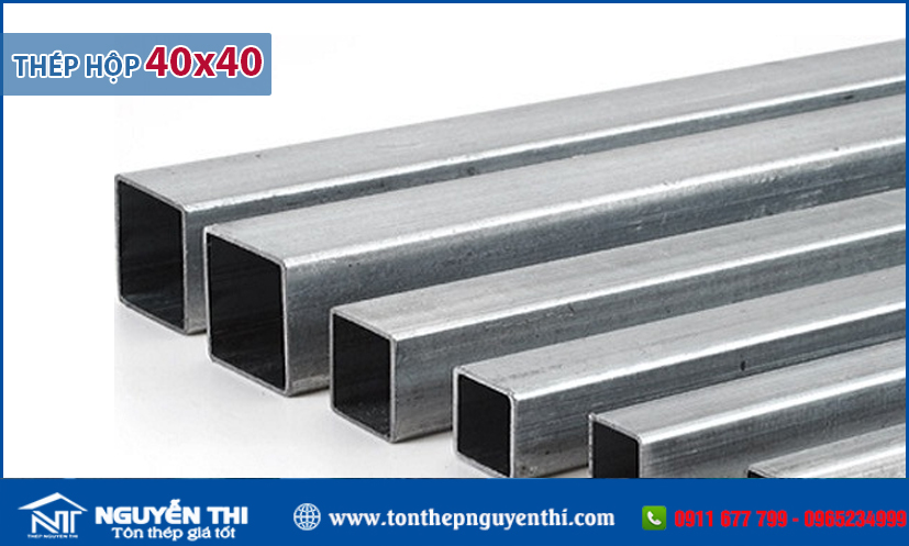 Thép hộp 40x40