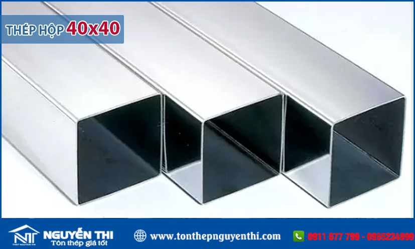Thép hộp 40x40