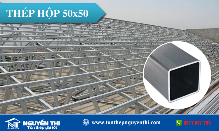 Thép hộp 50x50